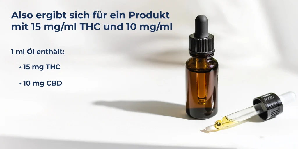 Cannabis-Öl-Dosierung