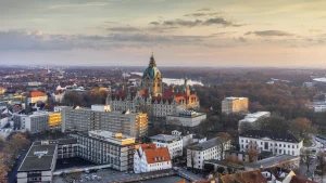 Hannover aus der Vogelperspektive