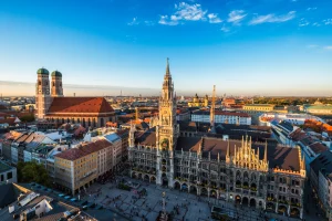 München aus der Vogelperspektive