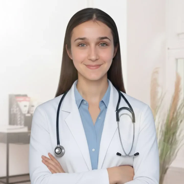 Porträt von Dr. Marina Sharoyko – Innere Medizin, Kardiologie, Sportmedizin und medizinische Cannabis-Therapie