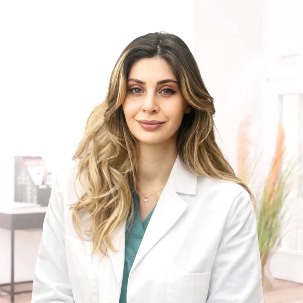 Porträt von Zübeyde Reguig, Ärztin – Dermatologie, Cannabis-Therapie sowie Naturheilkunde & ganzheitliche Medizin